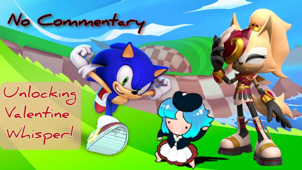 [No Commentary] Unlocking Valentine Whisper in Sonic Dash!