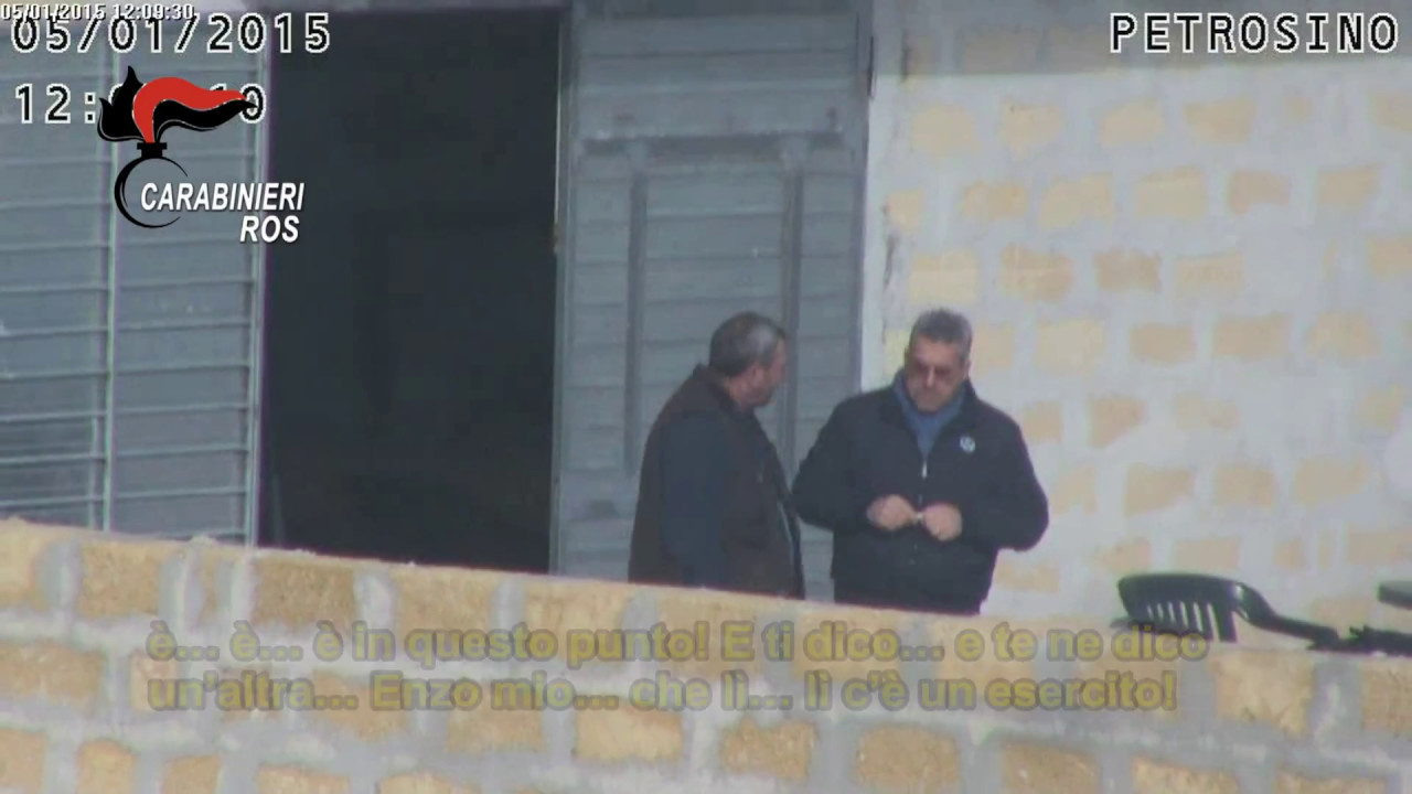 Arresti per mafia, intercettazioni dei carabinieri dell'operazione Visir