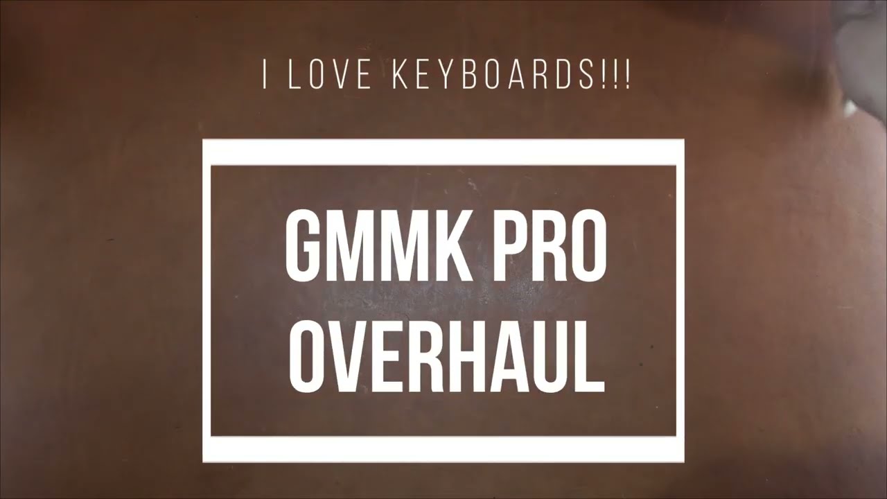 ASMR Keyboard GMMK Pro!! 