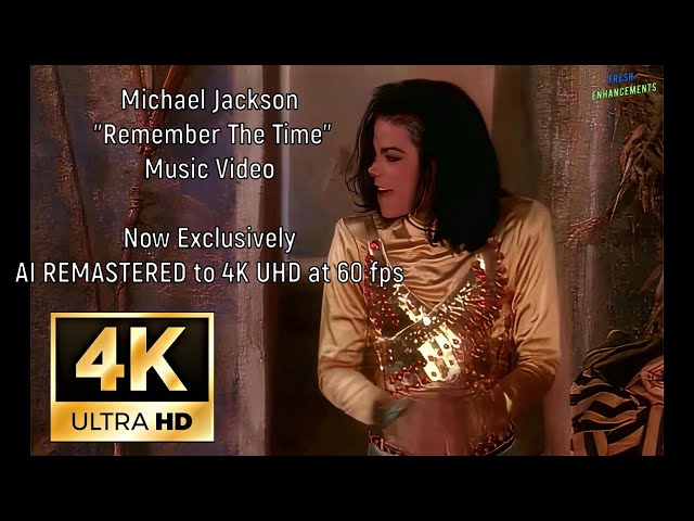 Michael Jackson - Remember The Time (Official Music Video) in