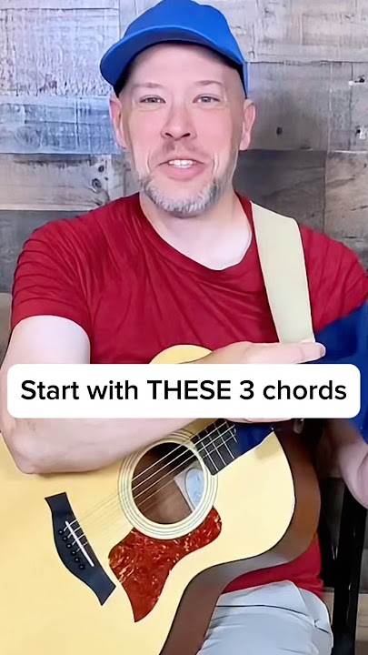 The 3 EASIEST chords for total beginners