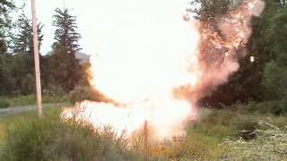 1lb Exploding Target 2lbs Flour 8oz Gas