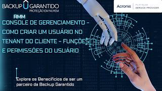 Como criar um usuário no tenant do cliente – Funções e permissões do usuário