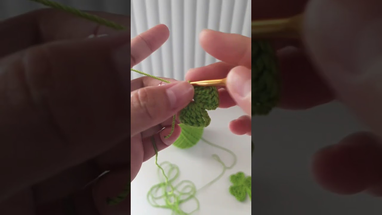 How to crochet 3 leaf clover very easy for beginners