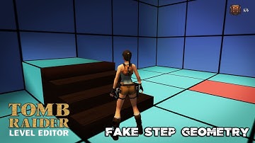 TRLE: Tomb Raider WIP: AOD Geometry with Steps in TRLE / NGLE