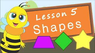 Shapes🔹️Lesson 5🔹️PART 2🔹️Educational video for children (Early childhood development).