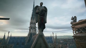 Assassins Creed Unity  | Climbing Notre Dame