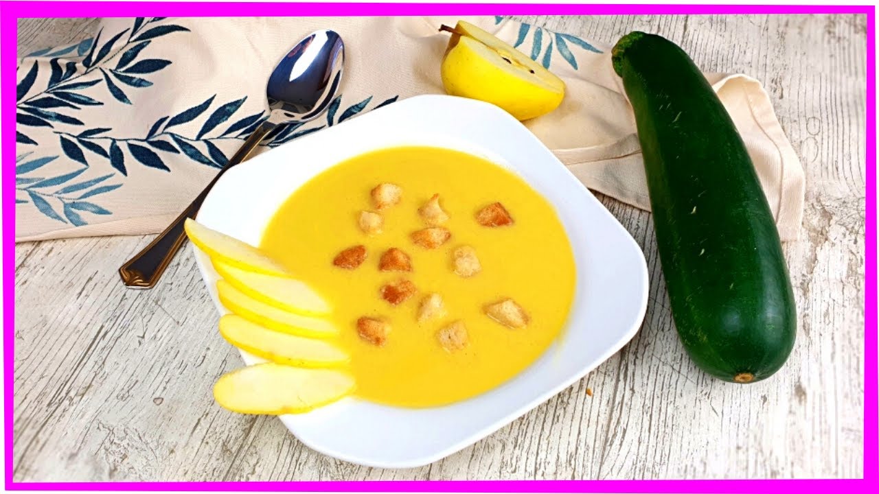 🥒🥕Crema de CALABACÍN y ZANAHORIA con MANZANA 🍏 RECETAS TRENDING COOKING de TAURUS