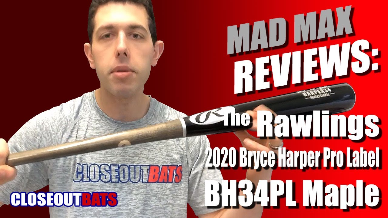 Closeoutbats.com Rawlings Bryce Harper Pro Label Maple Wood Bat