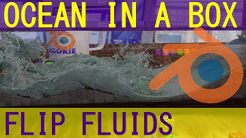 Ocean In A Box Flip Fluids - Blender3D