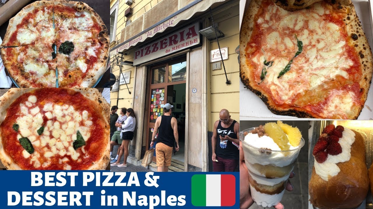 BEST PIZZA & DESSERT IN NAPLES, ITALY Our Last 2 Days FOOD