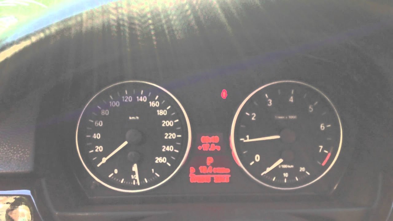 гаснет приборная панель BMW e90 - YouTube