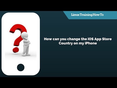 How can you change the iOS App Store Country in iPhone or iOS devices