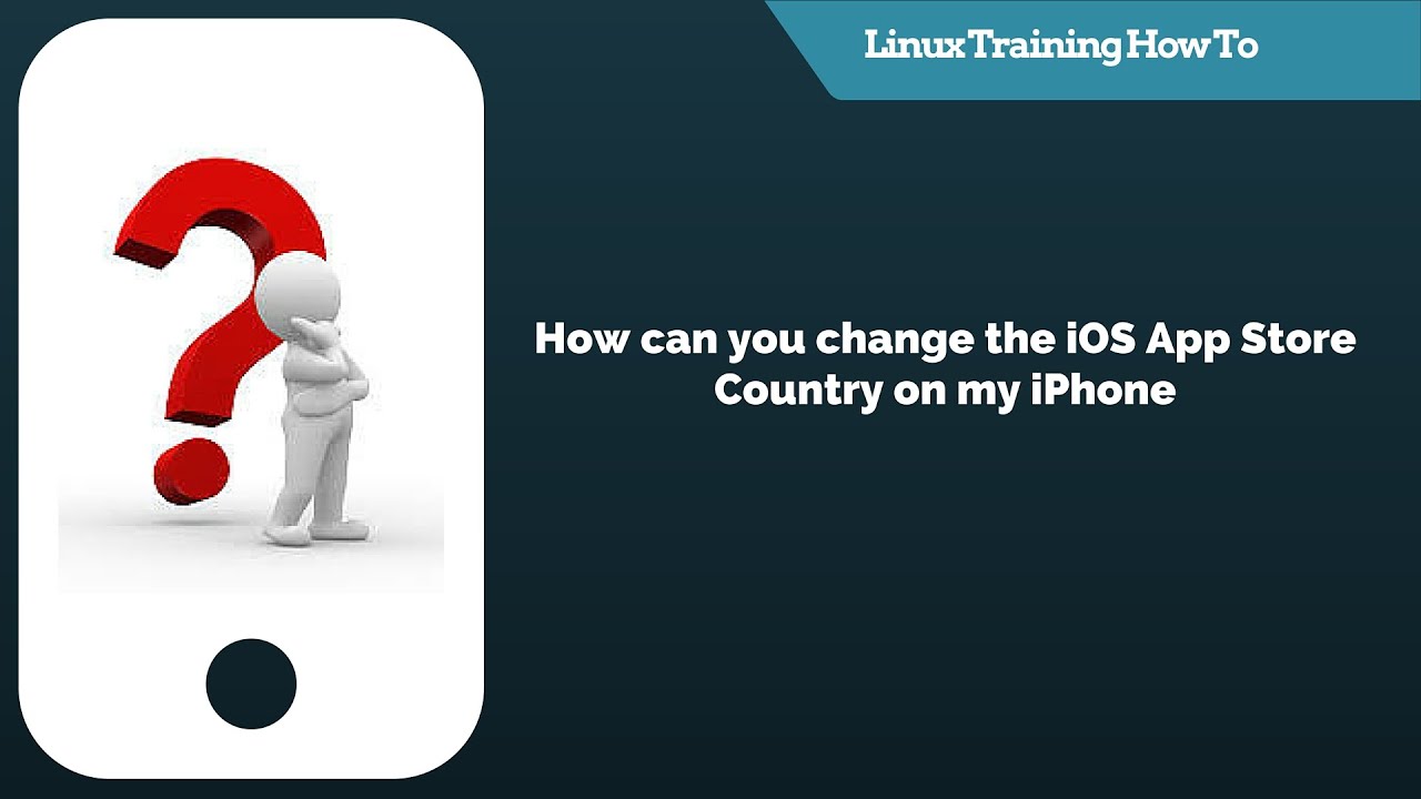 How can you change the iOS App Store Country in iPhone or iOS devices