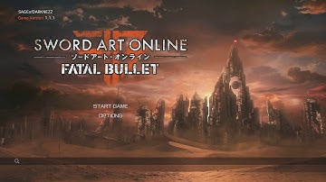 Sword Art Online Fatal Bullet First Impressions