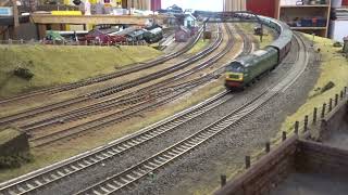 B.M.Rly.S: HORNBY is, LNER Class A4 No.4464 (60019) 'Bittern', was running on OO Gauge Layout. (V20)