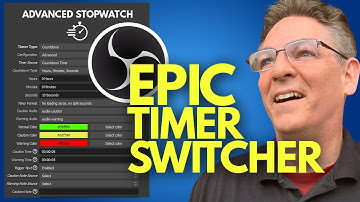 OBS Stopwatch & Countdown Timer - Advanced Time Triggers