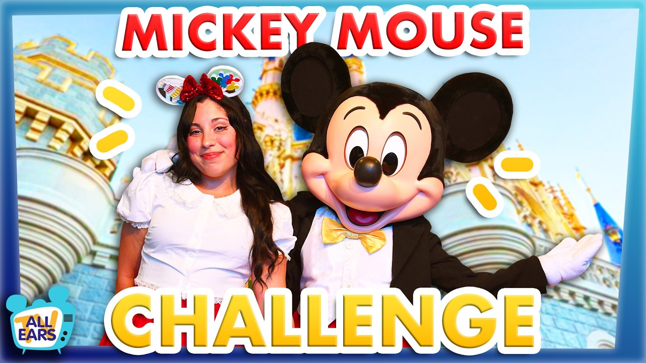 We Tried The ULTIMATE Character CHALLENGE in Disney World - YouTube