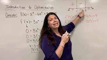 Optimization: First Derivative (Dr. April Ström)
