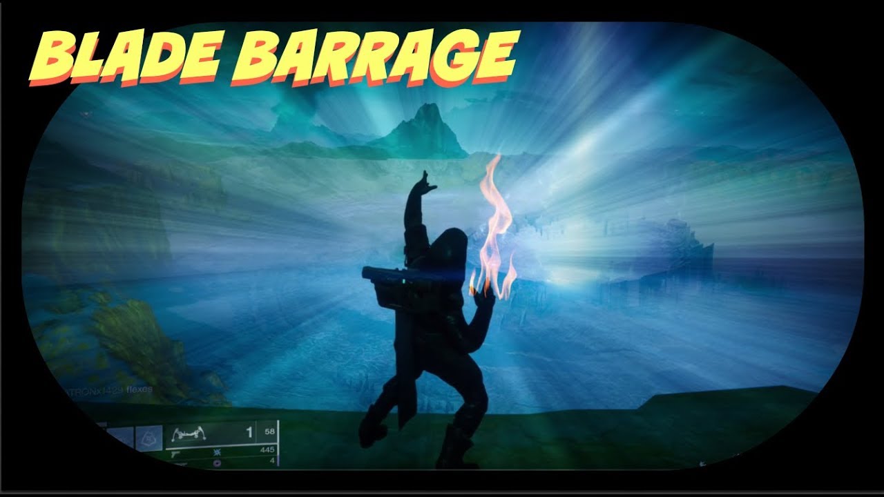 Destiny 2 Blade Barrage YouTube