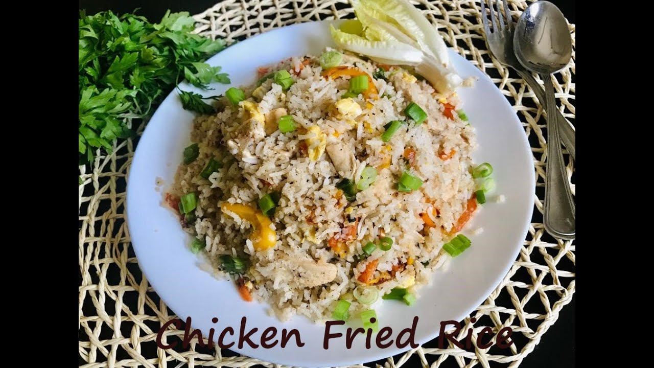 Shaz Rice RESTAURANT TYPE CHICKEN FRIED RICE / SHAZ FOOD CORNER: - YouTube