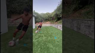 Zig-Zag Dribbling Drills! ⚡⚽🔥🎬  @Colintakahashi