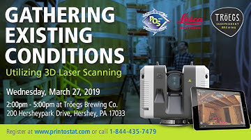 Using Leica RTC360 to Scan Existing Conditions of Tröegs Independent Brewing in Hershey, PA