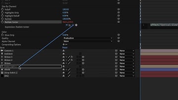 Attach Optical Glows Radiate Centre to a 3D light sources position for Volume Lighting effects