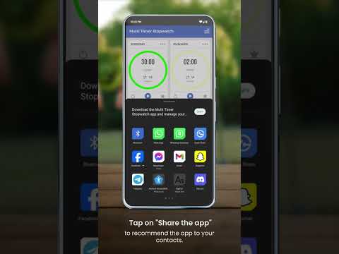 Multi Timer Stopwatch App - Permissions and Settings