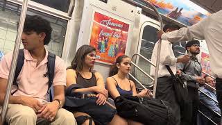 Manhattan subway  July 28, 2023