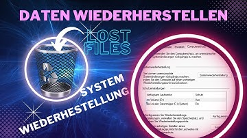 Systemwiederherstellung auf einem früheren Zeitpunkt durch 🤩🤩leicht gemacht.🤩🤩 👉So wird