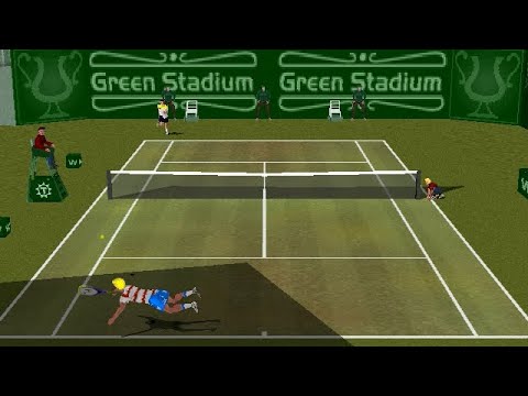 Tie Break Tennis PC MS-DOS Gameplay