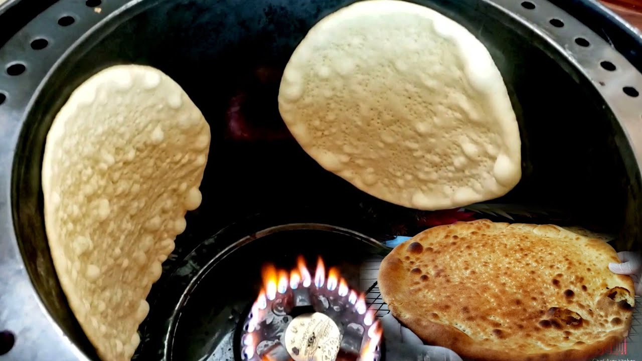 خبز التميس بالتنور الطريقة بالتفصيل 👆