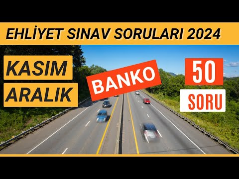 Ehliyet Sınav Soruları