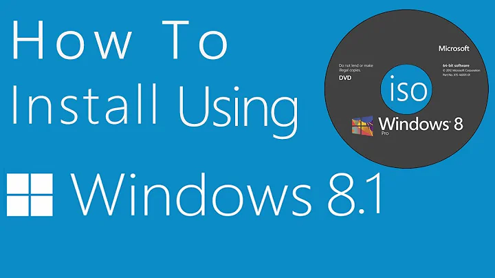 How to Install Windows 8 or 8.1 Using DVD