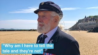 D-Day veteran goes back to the beaches