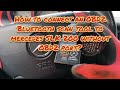 How to find and connect OBD2 bluetooth diagnostics tools on a SLK 200 R170 1999 without OBD2 port