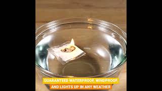 FireFlame Quick Instant Fire Starter - 100% Waterproof