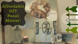 DIY Collab | Pottery Barn Inspired Panel Mirror