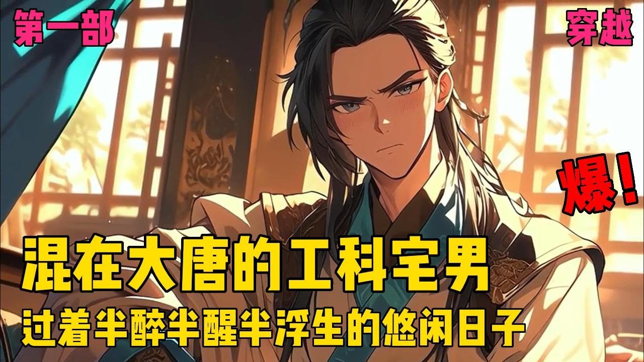 【混在大唐的工科宅男】✨【第一部】✨作为一个有武功、有技术、有理想、有文化的工科达人，哦，不，是工科宅男，李泽轩只想宅在家里，抱着媳妇儿，打牌睡觉看小说，过着悠闲日子#爽文#穿越#小说推文