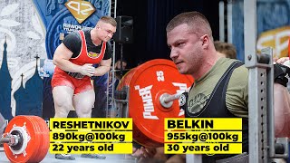 YURY BELKIN (30 y.o.) vs ALEXANDER RESHETNIKOV (22 y.o.)