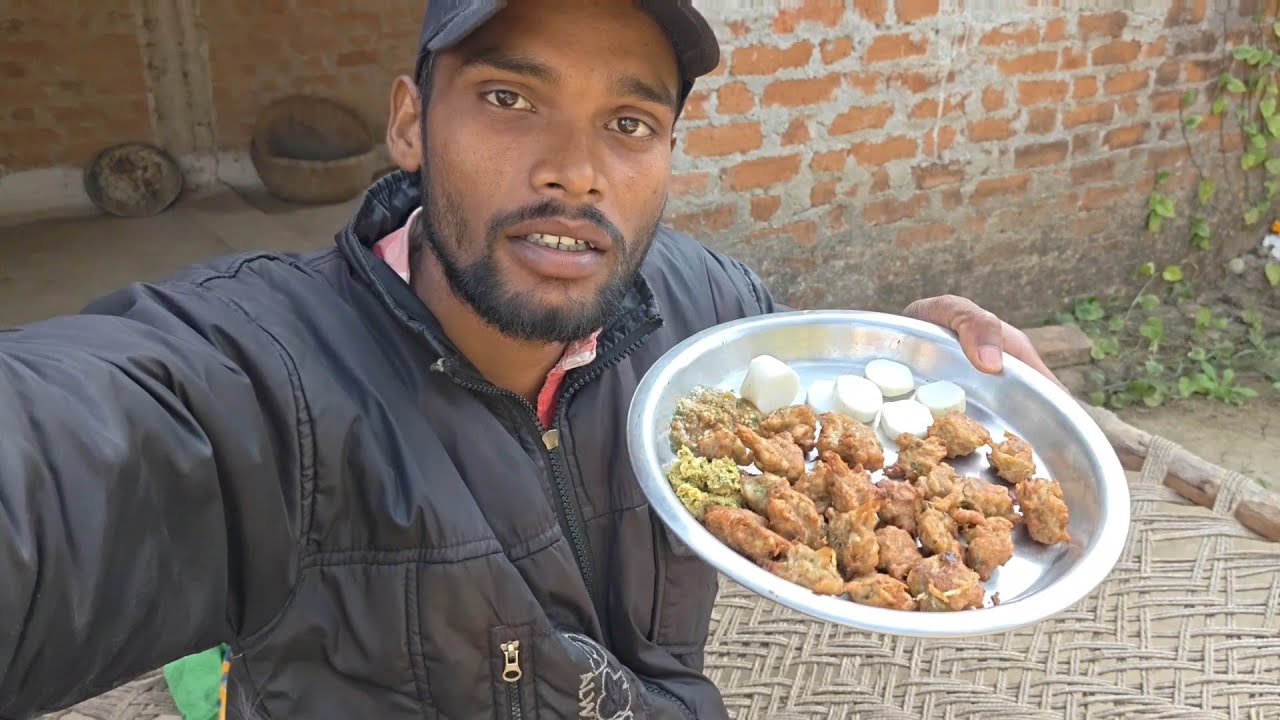 कइथा की चटनी और फुलौरी खा लो दोस्तों || विपिन कुशवाहा 