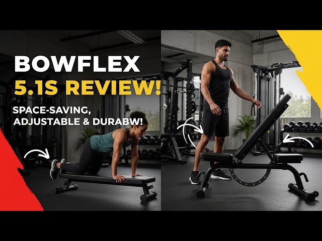 Bowflex 5.1S Stowable Bench Review 2025 – Is This the BEST Home