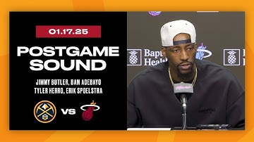 Jimmy Butler, Bam Adebayo, Tyler Herro, Erik Spoelstra | Postgame Interview | January 17, 2025