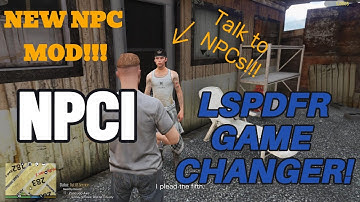 NPCI How to install and use! LSPDFR GAME CHANGER!!!