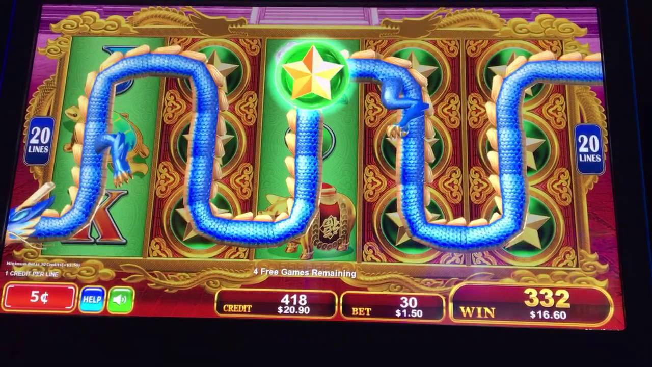 Dragons Law Twin Fever free spins bonus slot machine YouTube