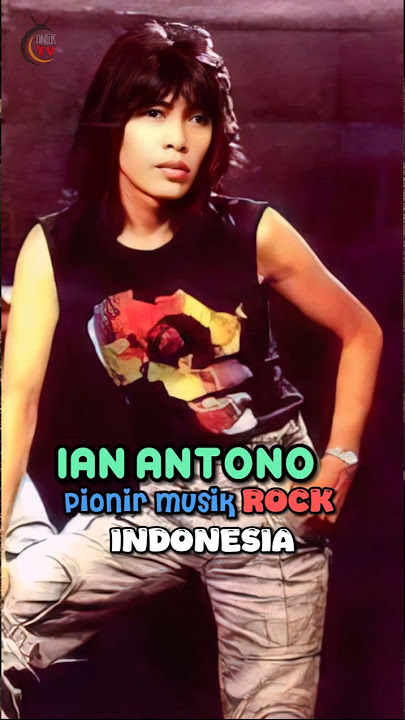 Ian Antono pionir musik rock Indonesia #shortsfeed #musisiindonesia #gitaris #shorts
