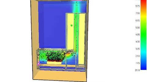 FDS+SMV Rocket Stove simulation