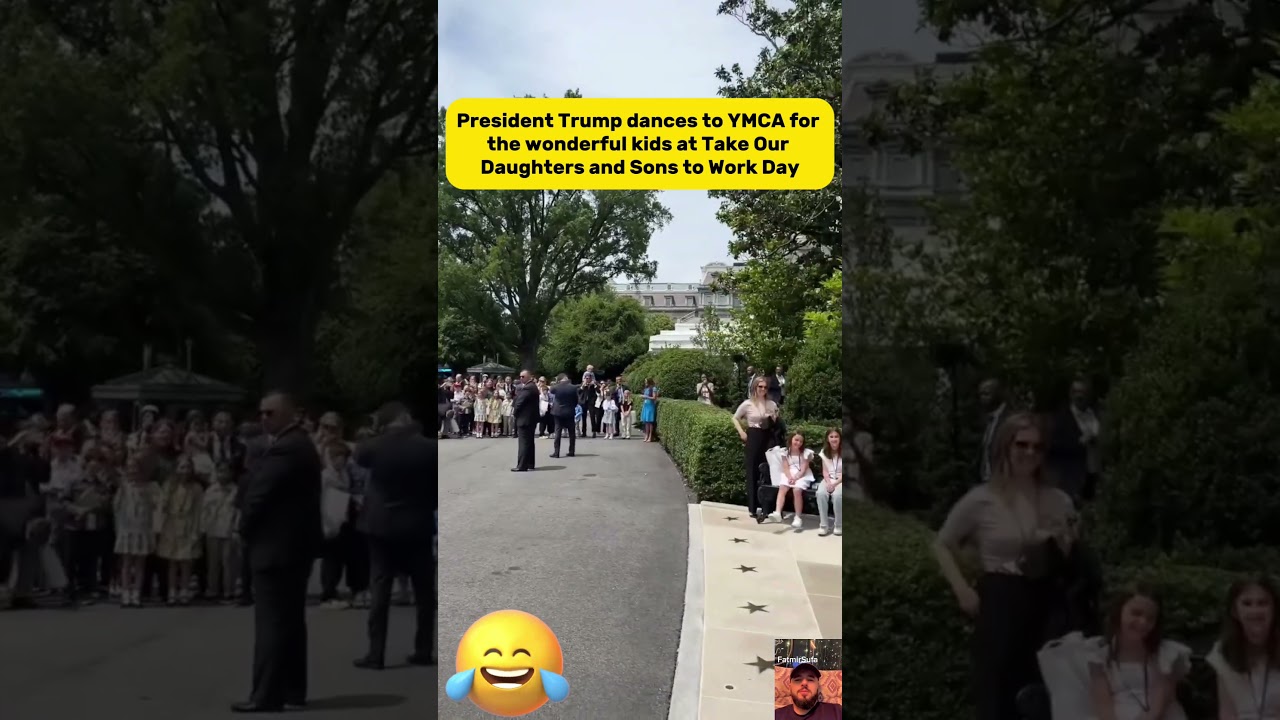 Дональд Трамп танцует 🕺🤣