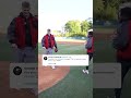 Matthew Boling and Elija Godwin throw the first pitch at baseball game!